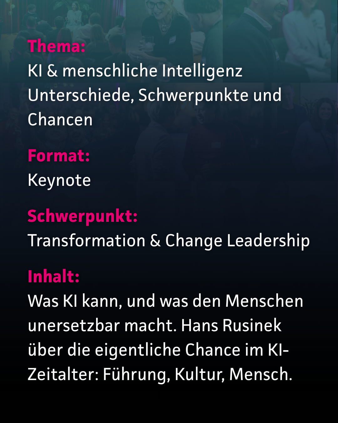 Dr. Hans Rusinek — Rückseite
