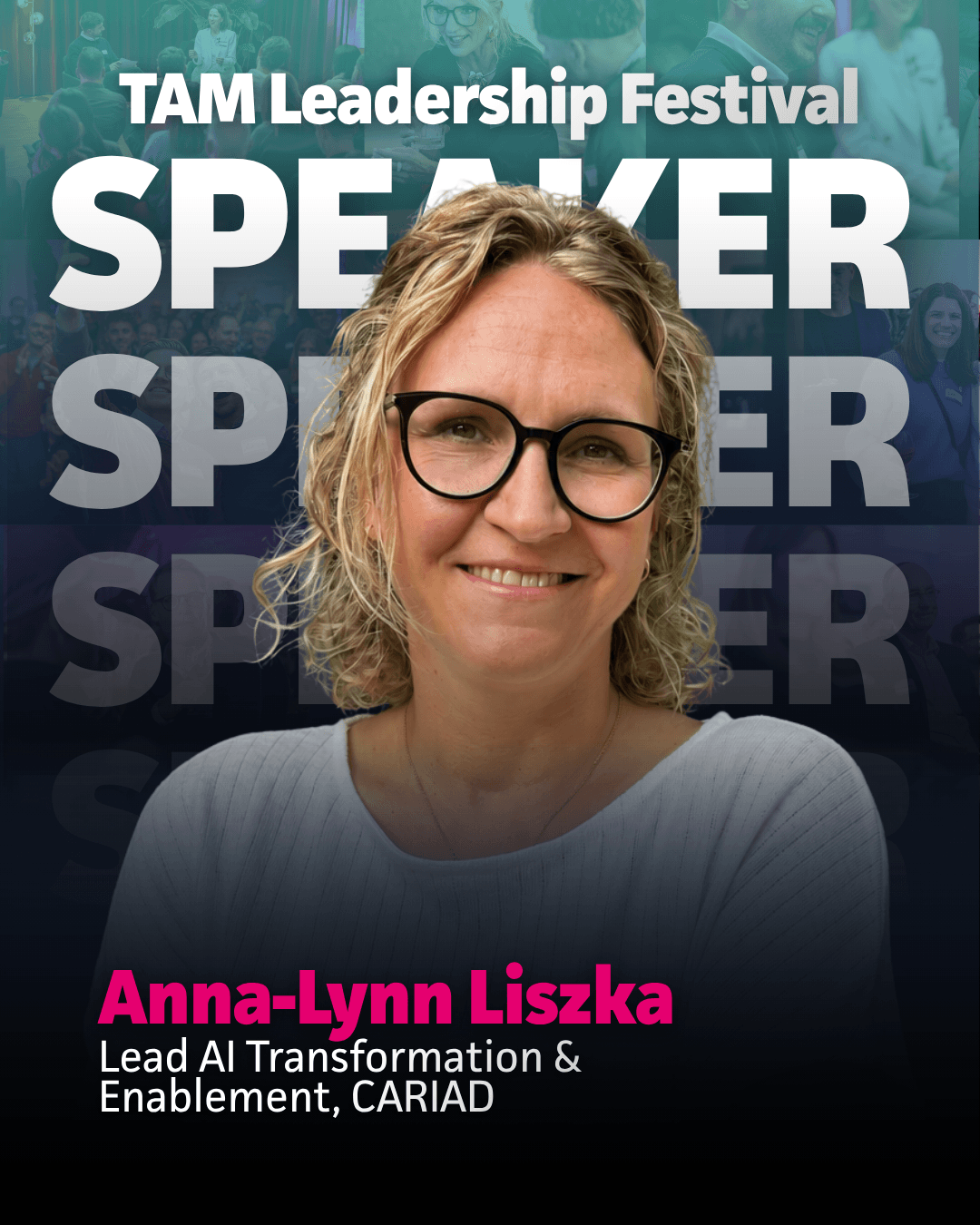 Anna-Lynn Liszka, Lead AI Transformation und Enablement CARIAD, Speaker beim Leadership Festival 2026