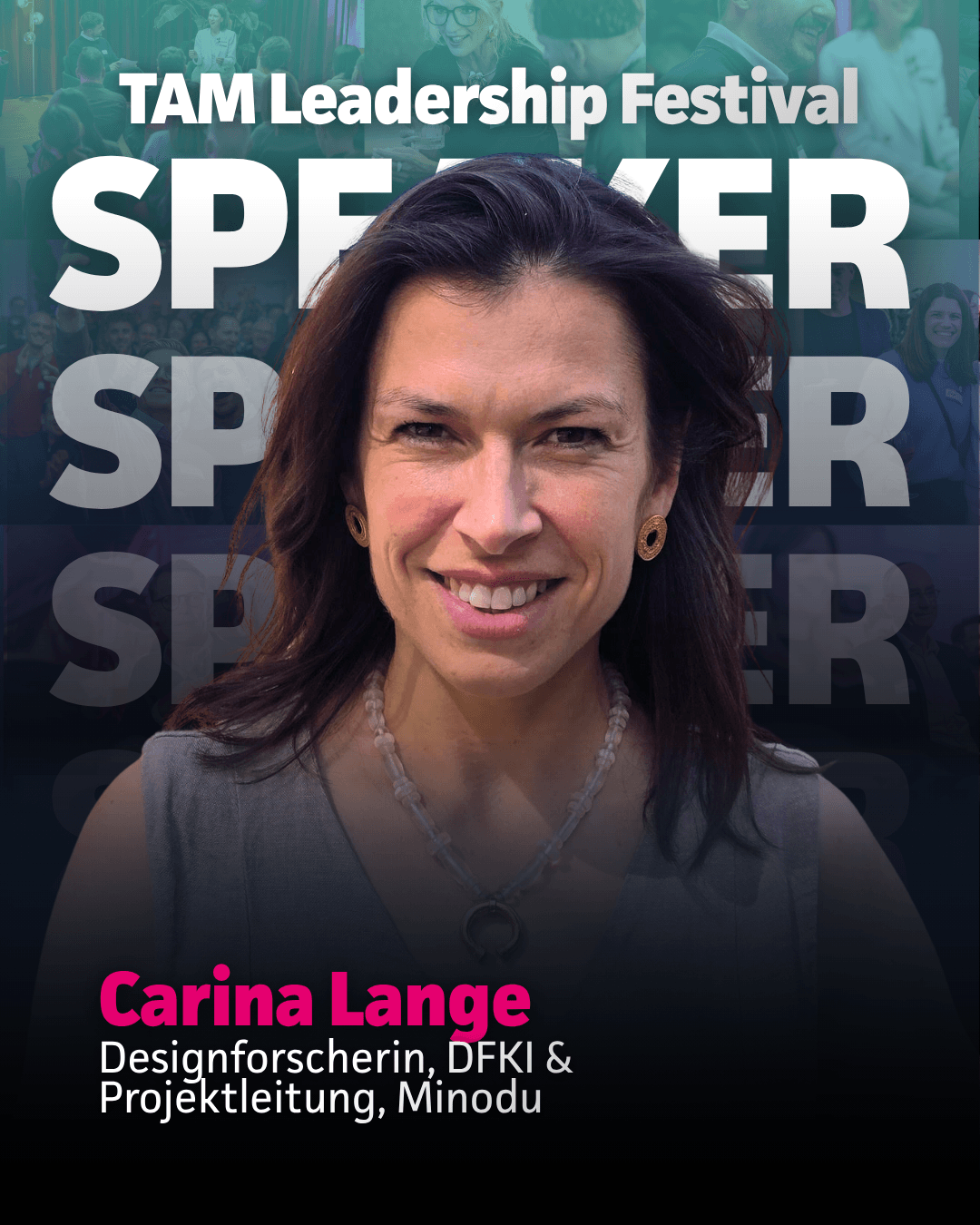 Carina Lange, Designforscherin DFKI und Projektleitung Minodu, Speaker beim Leadership Festival 2026